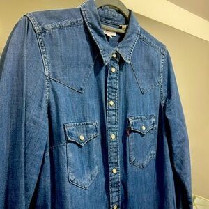 Levis shirt dress